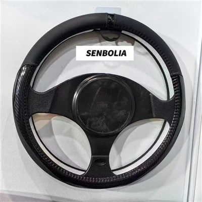 Vỏ bọc vô lăng ô tô kết cấu sợi carbon SENBOLIA